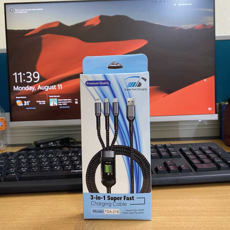 3 in 1 super fast charging cable 3 in 1 super fast charging cable
