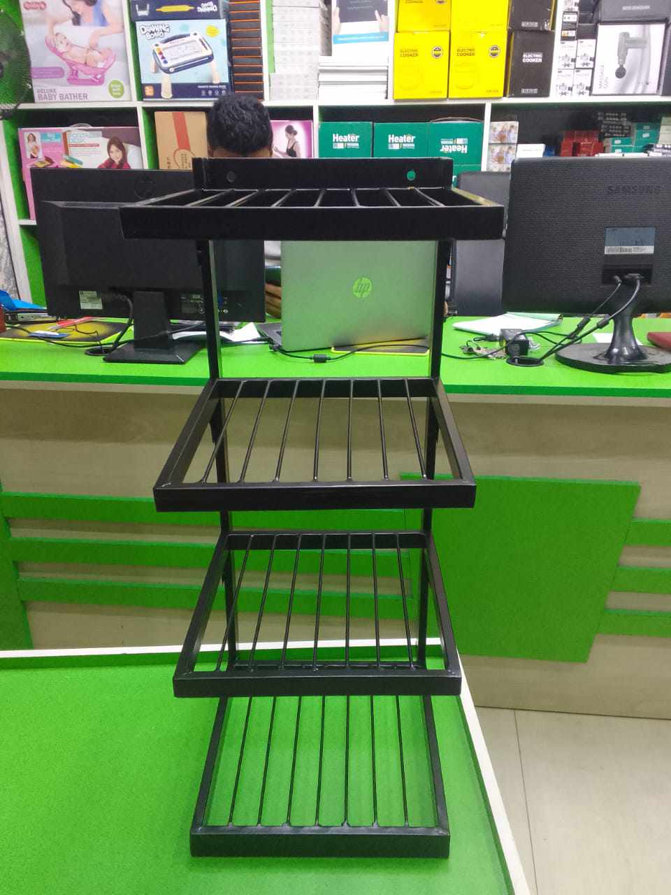 4 layer iron rack 4 layer iron rack