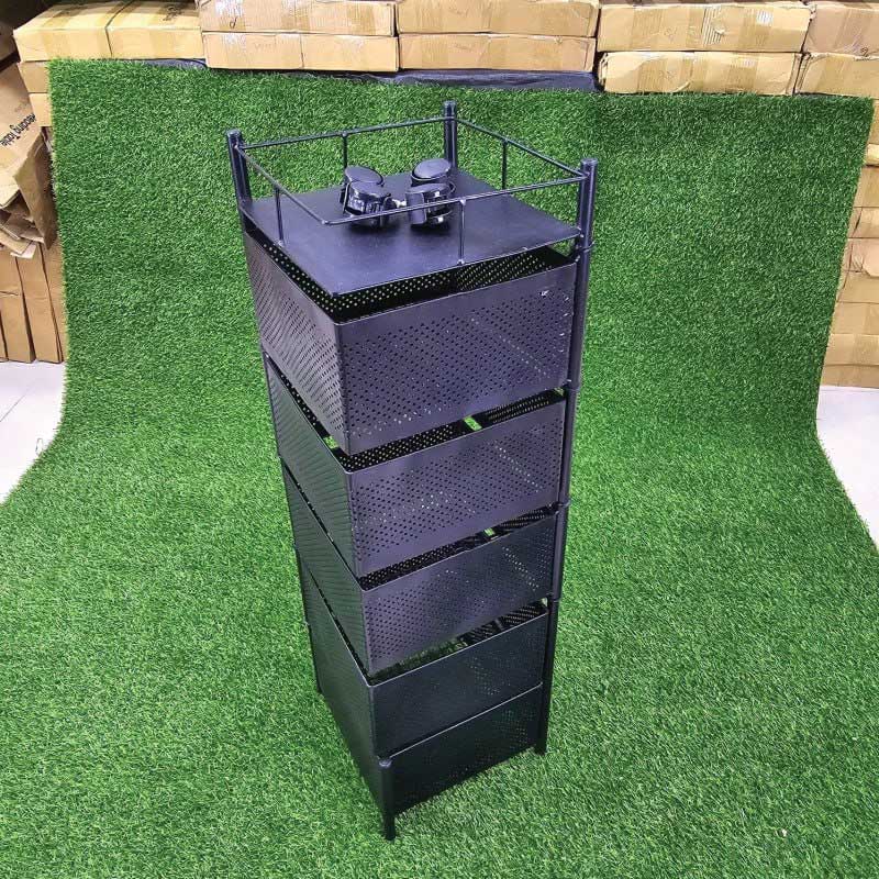 5 layer square shape kitchen rack 5 layer square shape kitchen rack