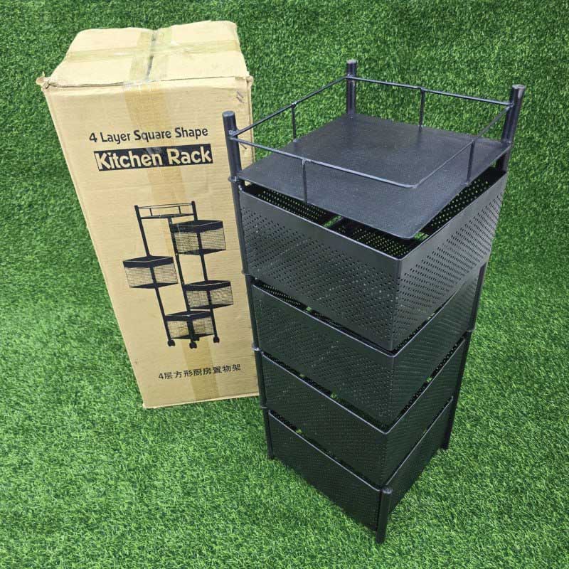 5 layer square shape kitchen rack 5 layer square shape kitchen rack