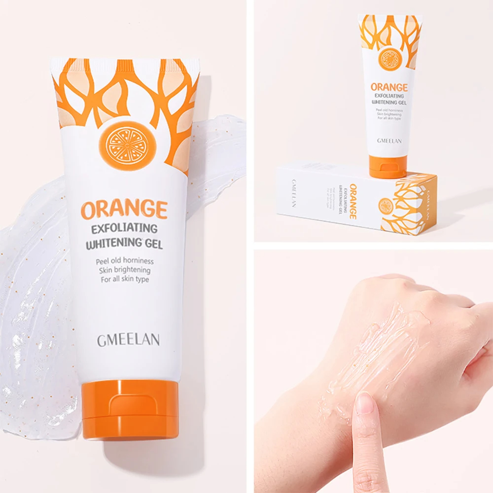 orange exfoliating whitening gel orange exfoliating whitening gel