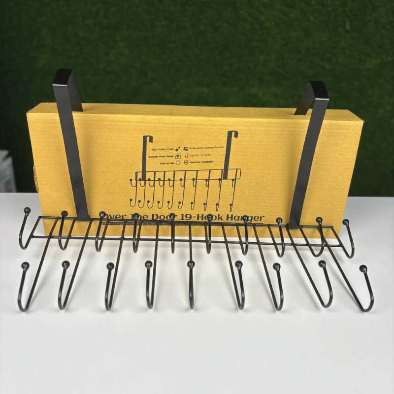 over the door 19 hook hanger over the door 19 hook hanger
